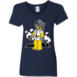 T-Shirts Navy / S PUB'N Women's V-Neck T-Shirt