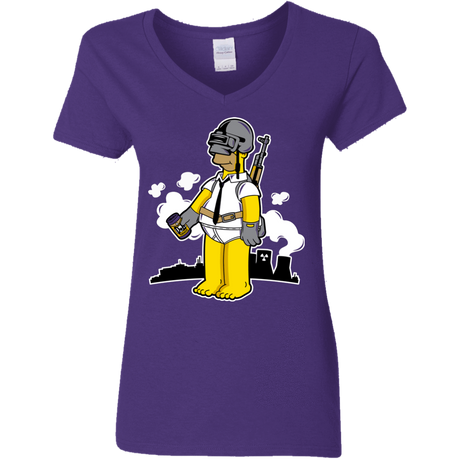 T-Shirts Purple / S PUB'N Women's V-Neck T-Shirt