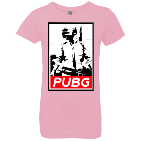 T-Shirts Light Pink / YXS PUBG Girls Premium T-Shirt