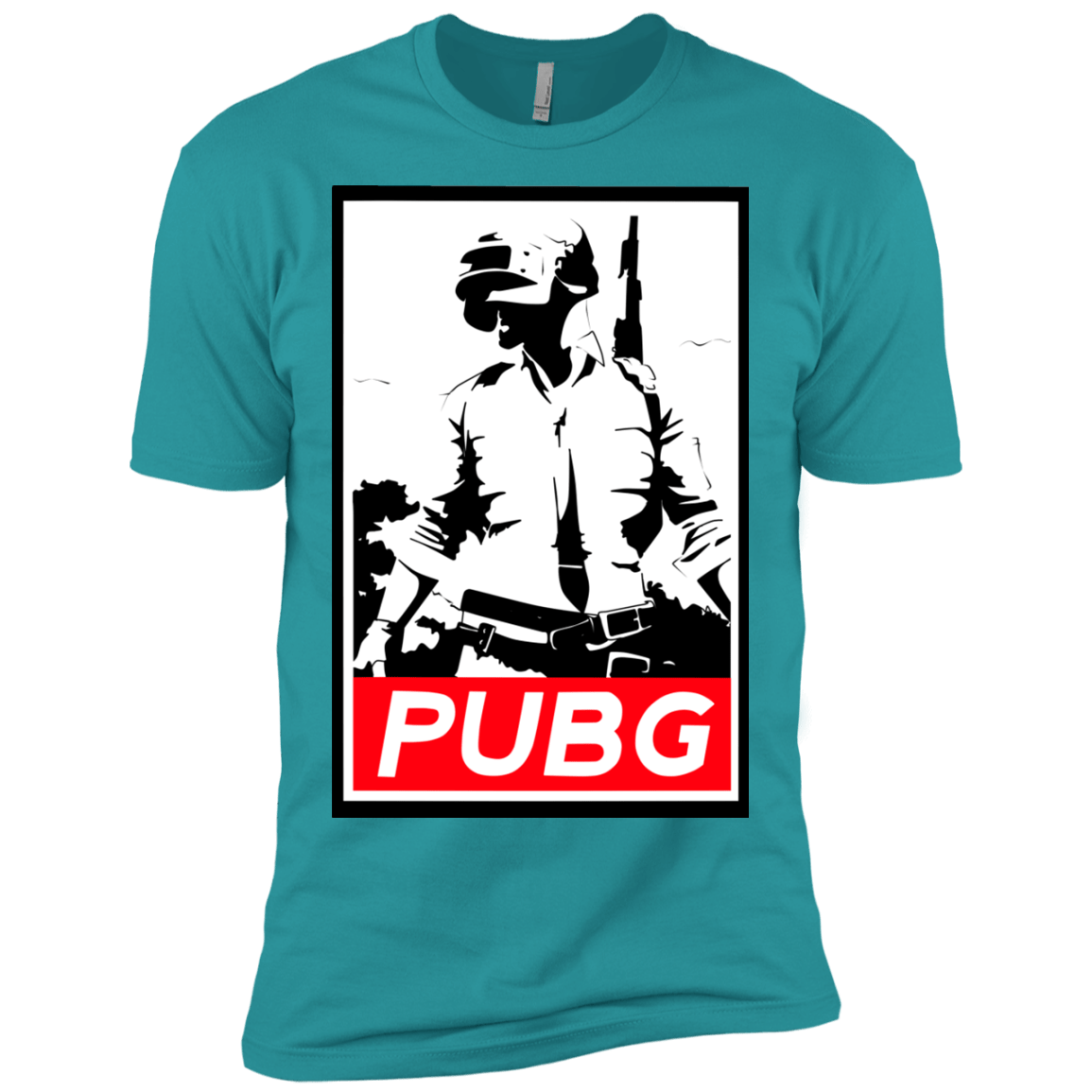 T-Shirts Tahiti Blue / X-Small PUBG Men's Premium T-Shirt