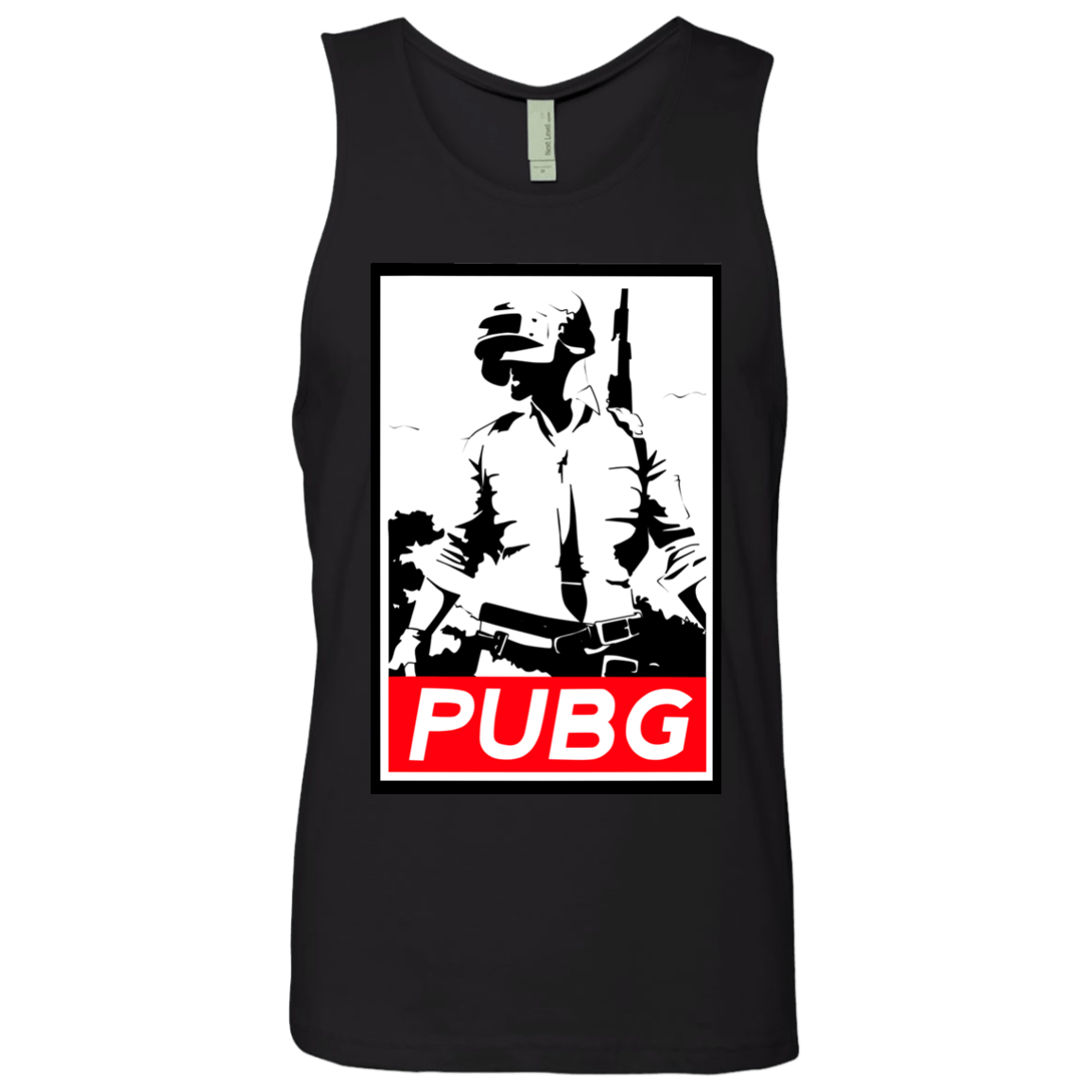 T-Shirts Black / Small PUBG Men's Premium Tank Top
