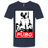 T-Shirts Midnight Navy / X-Small PUBG Men's Premium V-Neck