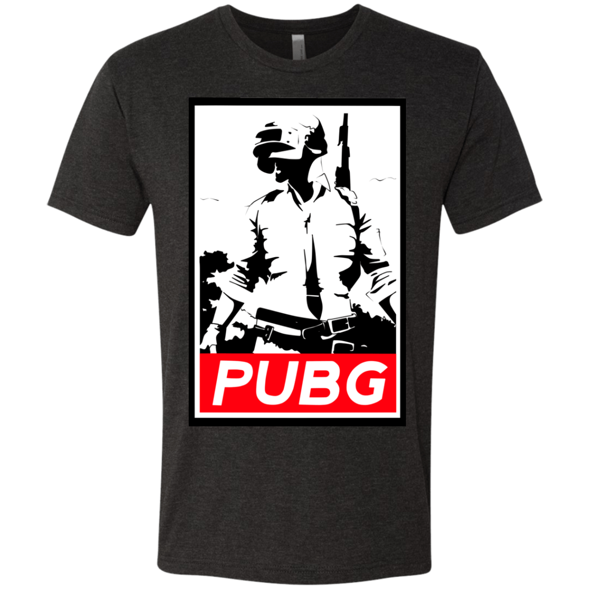 T-Shirts Vintage Black / Small PUBG Men's Triblend T-Shirt