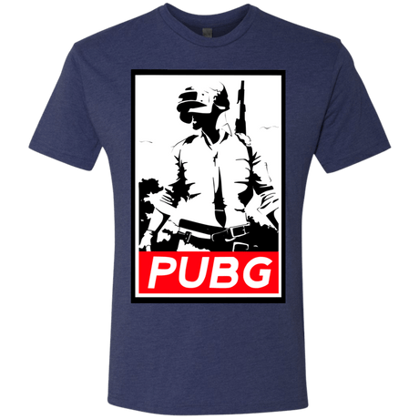 T-Shirts Vintage Navy / Small PUBG Men's Triblend T-Shirt