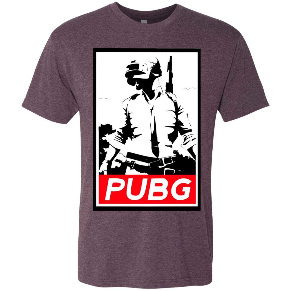T-Shirts Vintage Purple / Small PUBG Men's Triblend T-Shirt