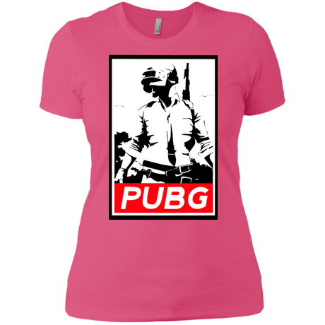 T-Shirts Hot Pink / X-Small PUBG Women's Premium T-Shirt