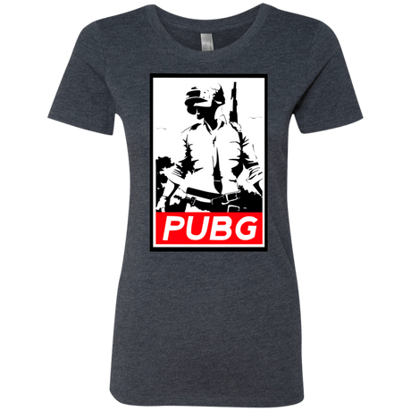 T-Shirts Vintage Navy / Small PUBG Women's Triblend T-Shirt