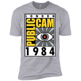 T-Shirts Heather Grey / X-Small Public Cam Men's Premium T-Shirt