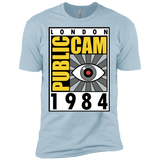 T-Shirts Light Blue / X-Small Public Cam Men's Premium T-Shirt