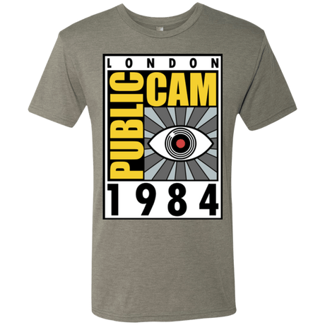 T-Shirts Venetian Grey / Small Public Cam Men's Triblend T-Shirt