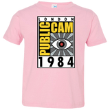 T-Shirts Pink / 2T Public Cam Toddler Premium T-Shirt