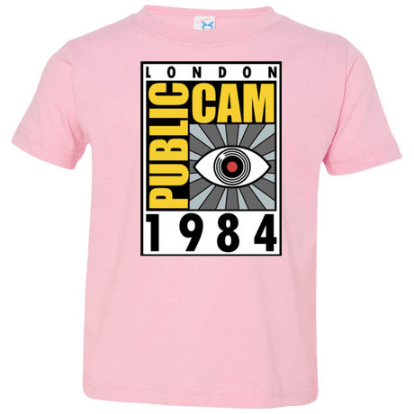 T-Shirts Pink / 2T Public Cam Toddler Premium T-Shirt