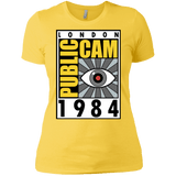 T-Shirts Vibrant Yellow / X-Small Public Cam Women's Premium T-Shirt