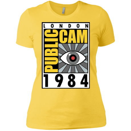 T-Shirts Vibrant Yellow / X-Small Public Cam Women's Premium T-Shirt