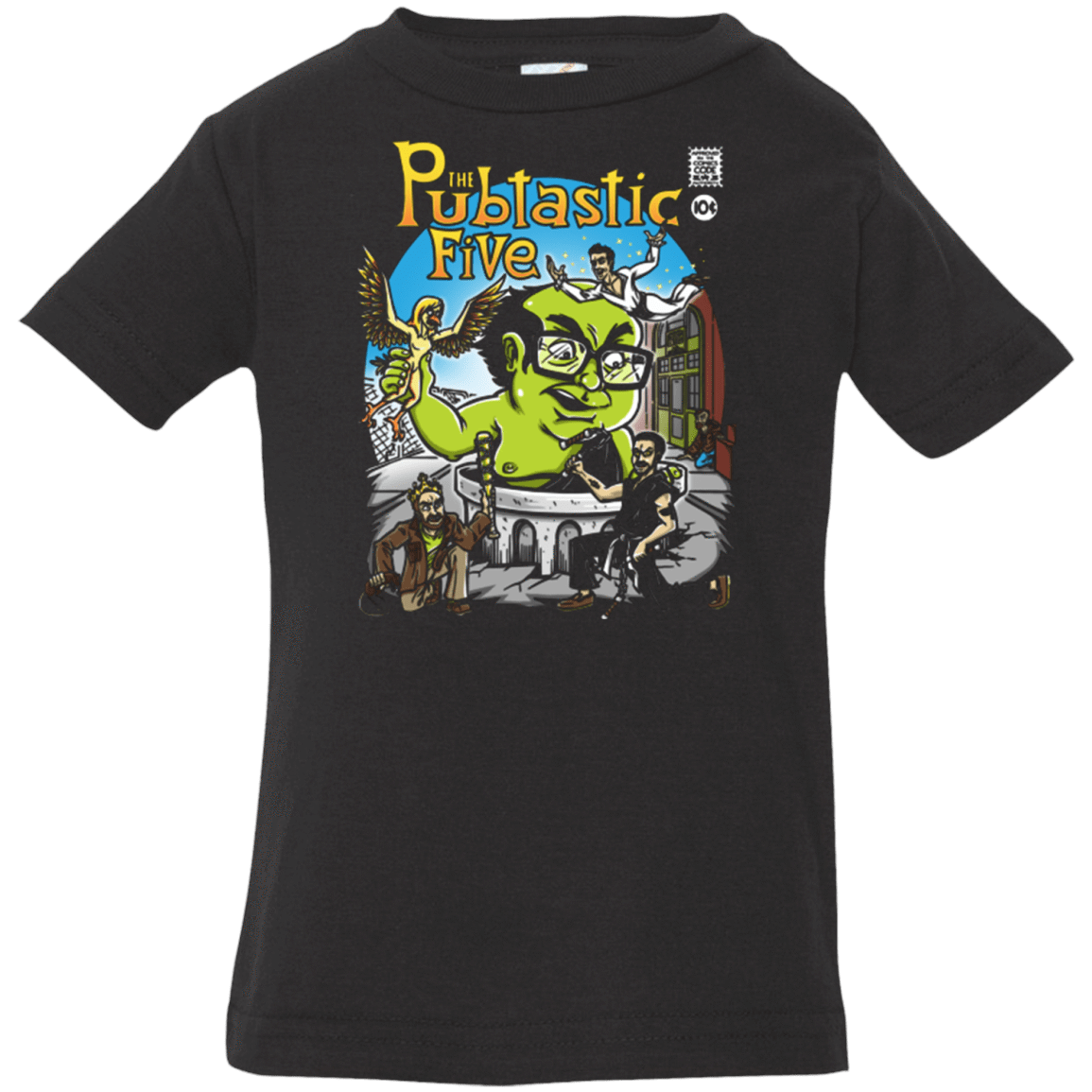 T-Shirts Black / 6 Months Pubtastic 4 Infant Premium T-Shirt