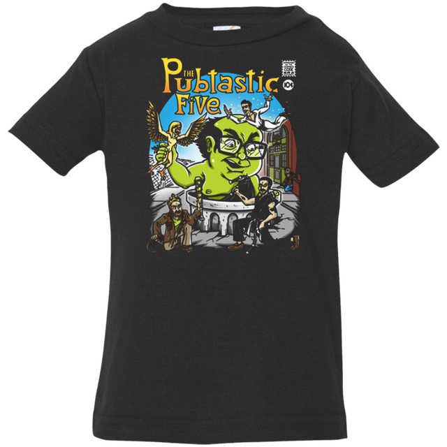 T-Shirts Black / 6 Months Pubtastic 4 Infant Premium T-Shirt