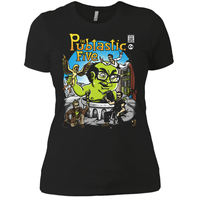 T-Shirts Black / X-Small Pubtastic 4 Women's Premium T-Shirt