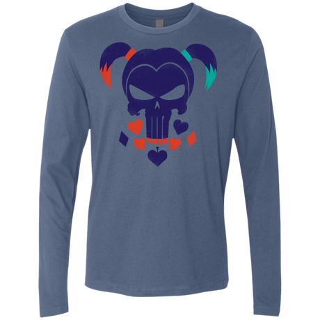 T-Shirts Indigo / Small PUDDINSHER Men's Premium Long Sleeve