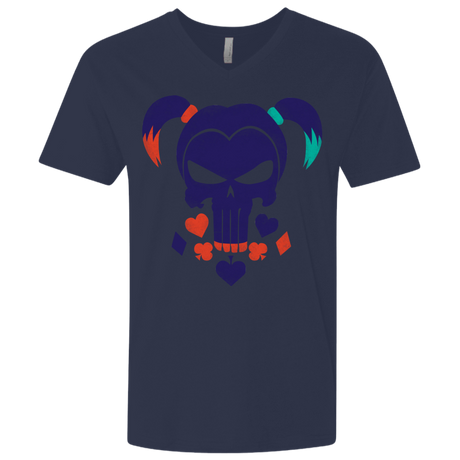 T-Shirts Midnight Navy / X-Small PUDDINSHER Men's Premium V-Neck