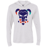 T-Shirts Heather White / X-Small PUDDINSHER Triblend Long Sleeve Hoodie Tee