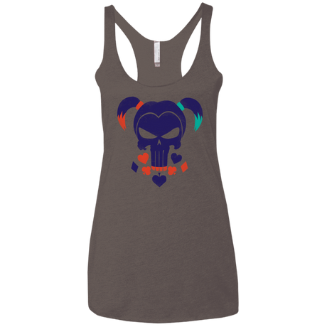 T-Shirts Macchiato / X-Small PUDDINSHER Women's Triblend Racerback Tank
