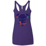 T-Shirts Purple Rush / X-Small PUDDINSHER Women's Triblend Racerback Tank