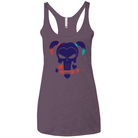 T-Shirts Vintage Purple / X-Small PUDDINSHER Women's Triblend Racerback Tank