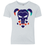 T-Shirts Heather White / YXS PUDDINSHER Youth Triblend T-Shirt