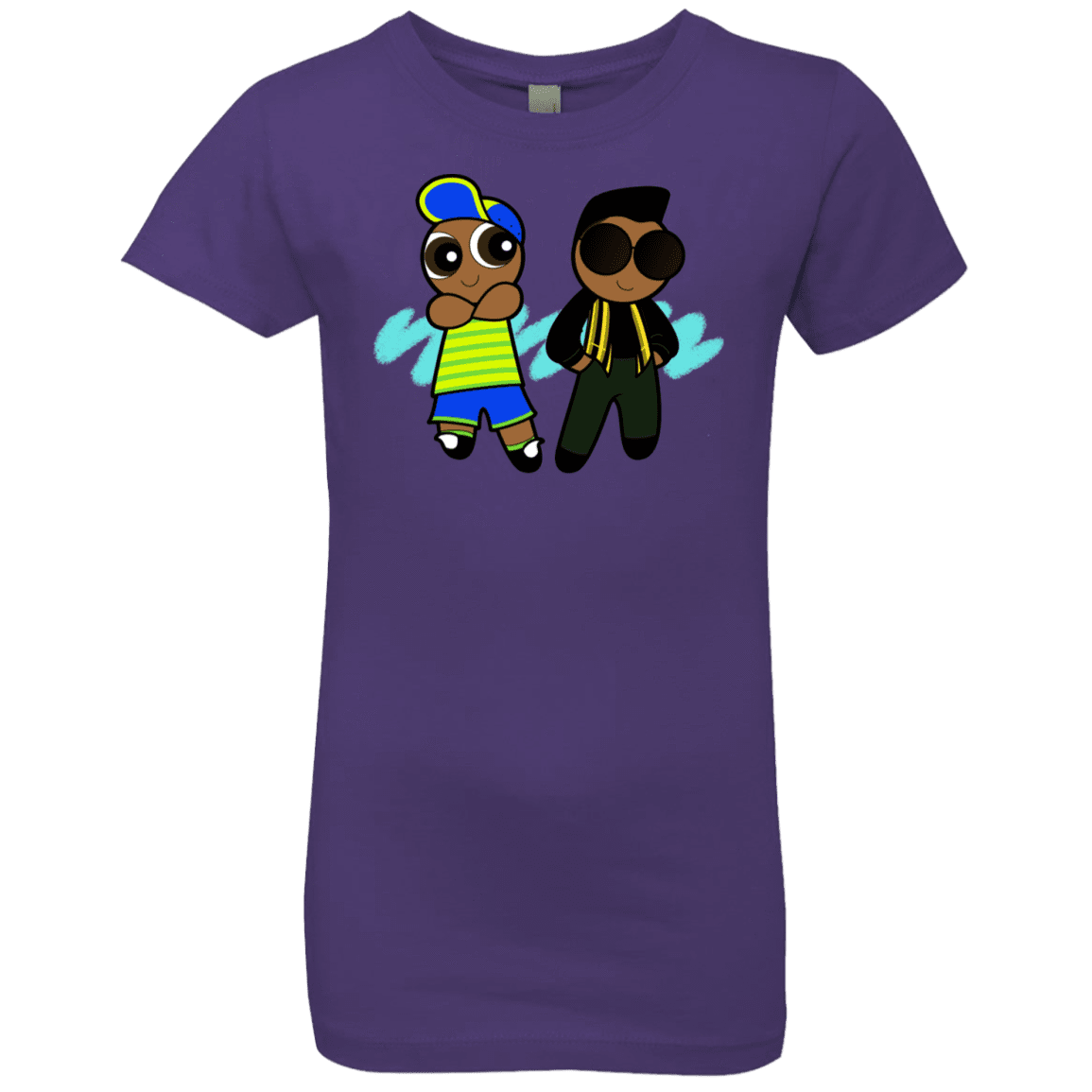 T-Shirts Purple Rush / YXS Puff Prince Girls Premium T-Shirt