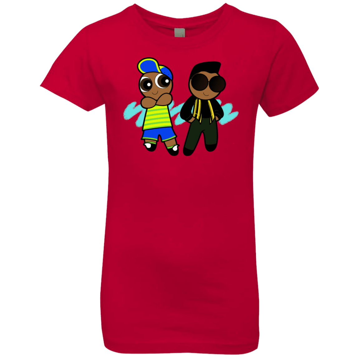 T-Shirts Red / YXS Puff Prince Girls Premium T-Shirt