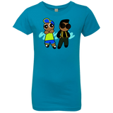 T-Shirts Turquoise / YXS Puff Prince Girls Premium T-Shirt