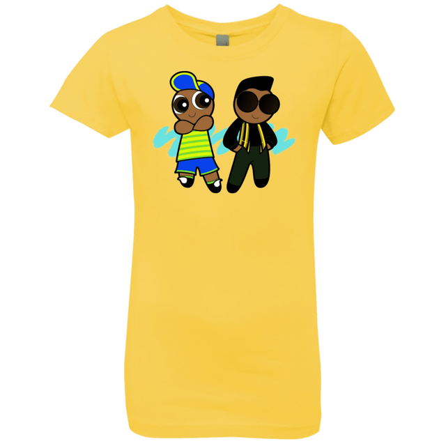 T-Shirts Vibrant Yellow / YXS Puff Prince Girls Premium T-Shirt