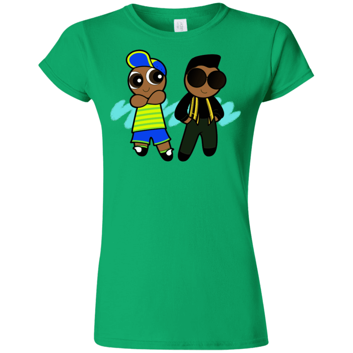 T-Shirts Irish Green / S Puff Prince Junior Slimmer-Fit T-Shirt