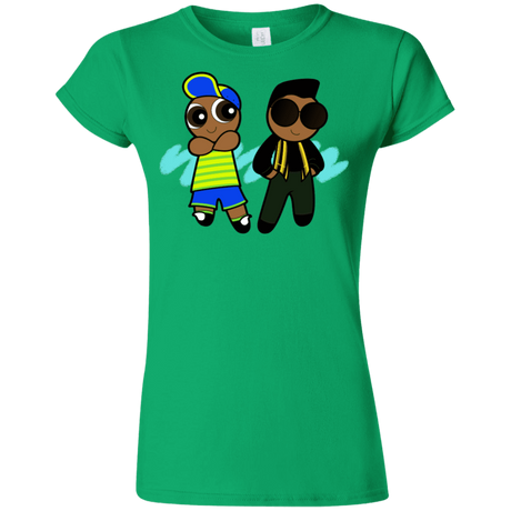 T-Shirts Irish Green / S Puff Prince Junior Slimmer-Fit T-Shirt