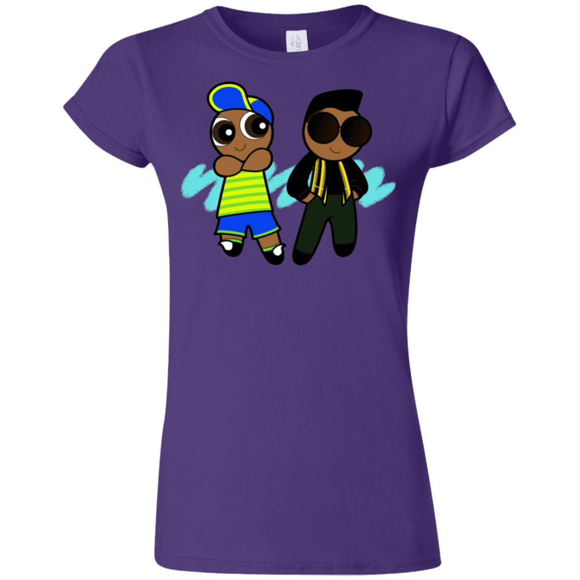 T-Shirts Purple / S Puff Prince Junior Slimmer-Fit T-Shirt