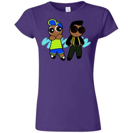 T-Shirts Purple / S Puff Prince Junior Slimmer-Fit T-Shirt