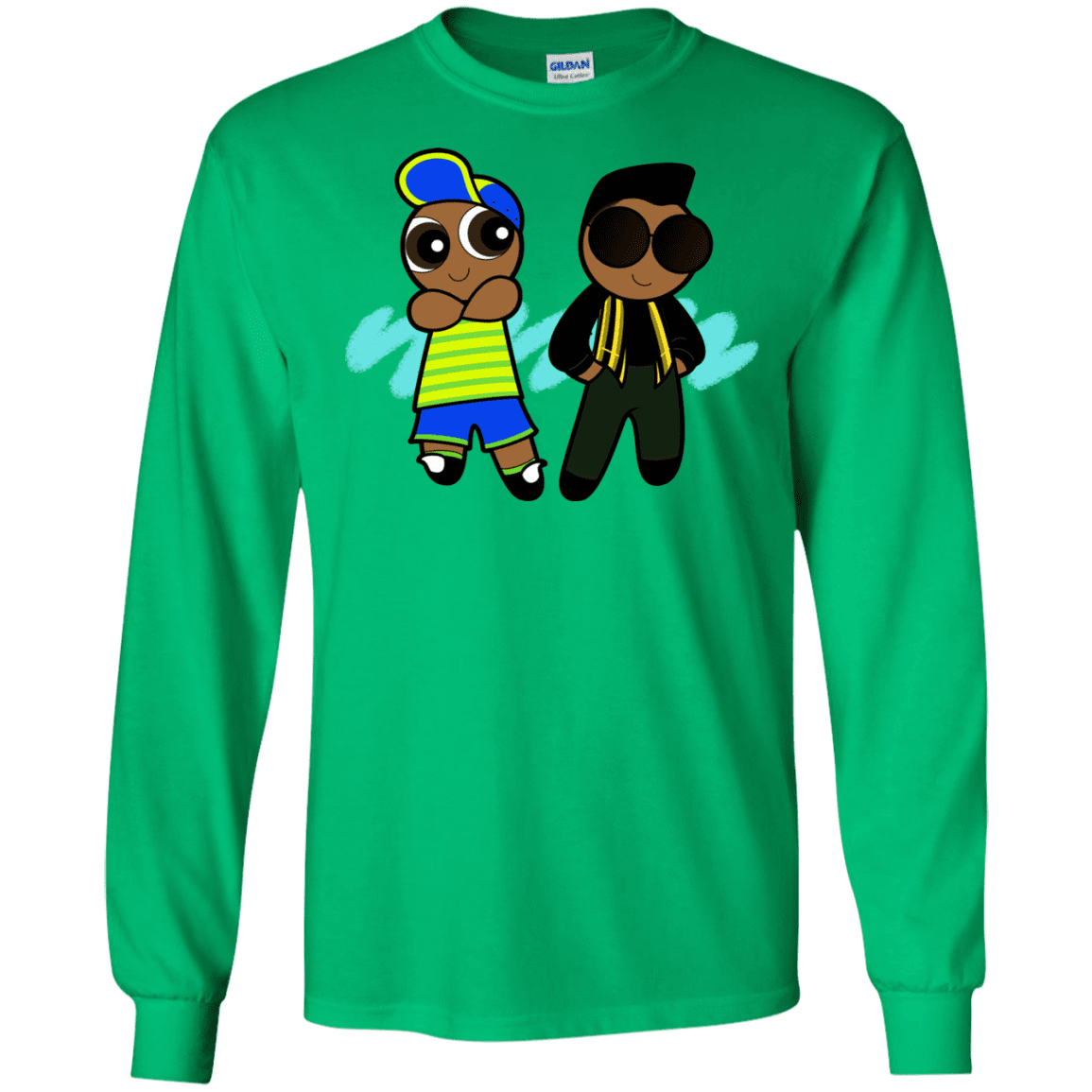 T-Shirts Irish Green / S Puff Prince Men's Long Sleeve T-Shirt