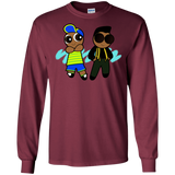 T-Shirts Maroon / S Puff Prince Men's Long Sleeve T-Shirt