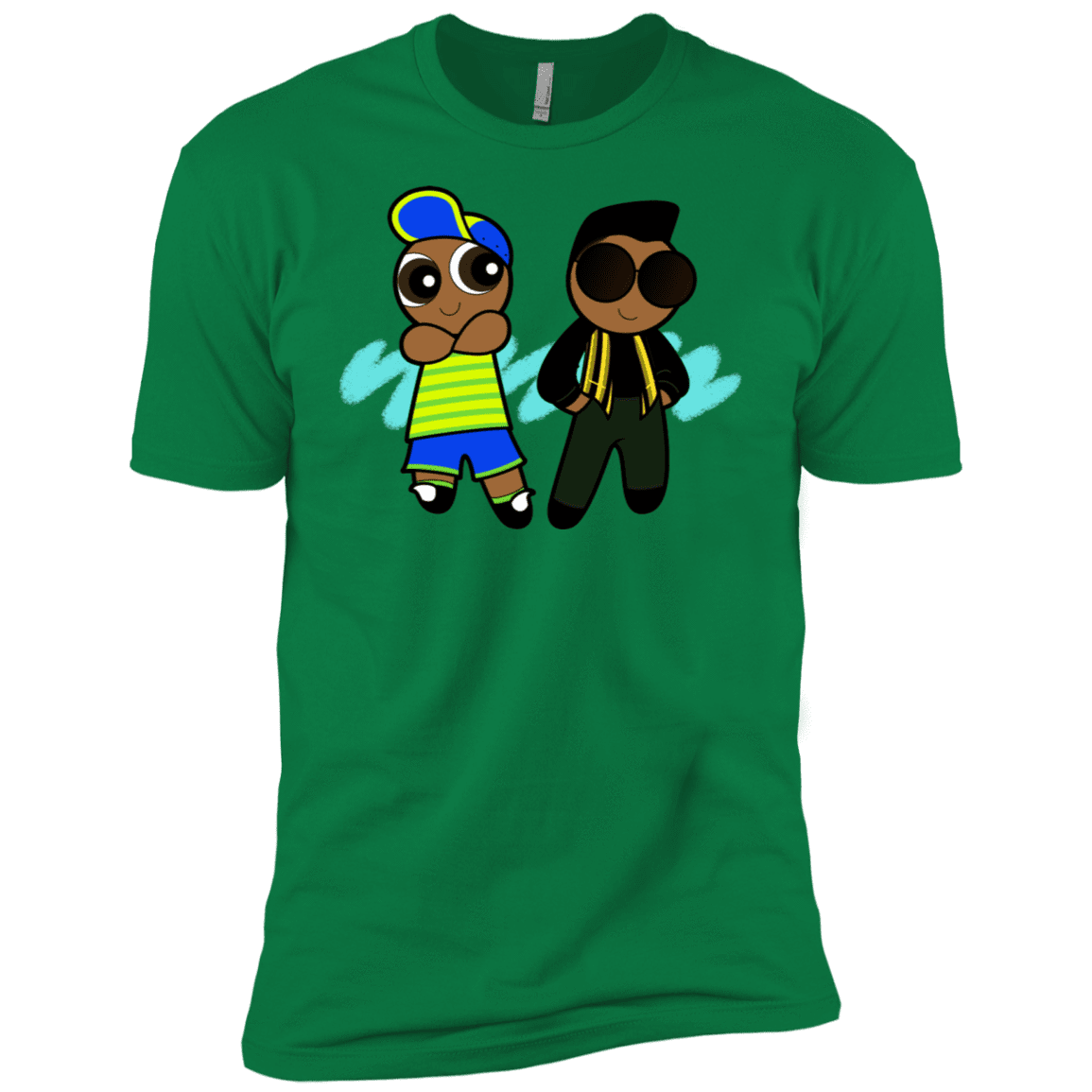 T-Shirts Kelly Green / X-Small Puff Prince Men's Premium T-Shirt