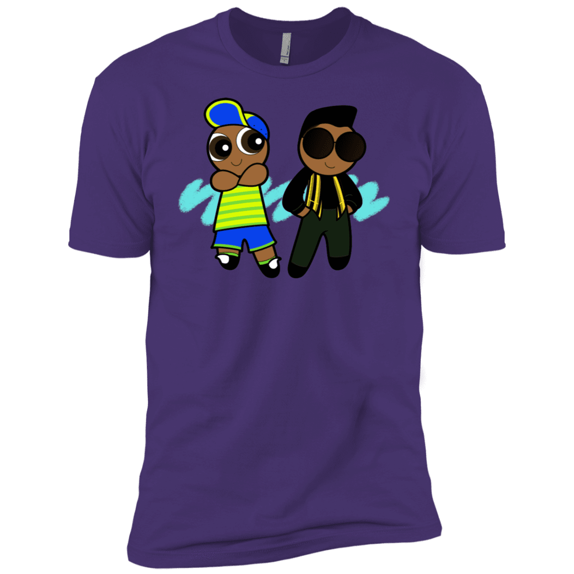 T-Shirts Purple Rush/ / X-Small Puff Prince Men's Premium T-Shirt