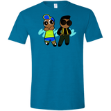 T-Shirts Antique Sapphire / S Puff Prince Men's Semi-Fitted Softstyle