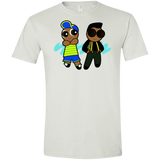 T-Shirts White / X-Small Puff Prince Men's Semi-Fitted Softstyle
