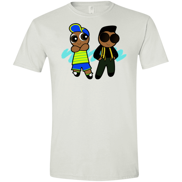 T-Shirts White / X-Small Puff Prince Men's Semi-Fitted Softstyle