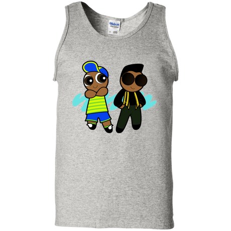 T-Shirts Ash / S Puff Prince Men's Tank Top