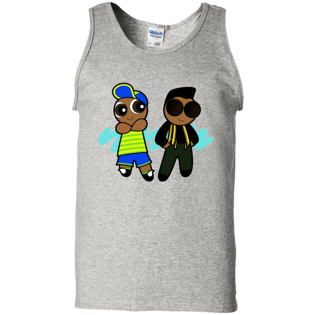 T-Shirts Ash / S Puff Prince Men's Tank Top