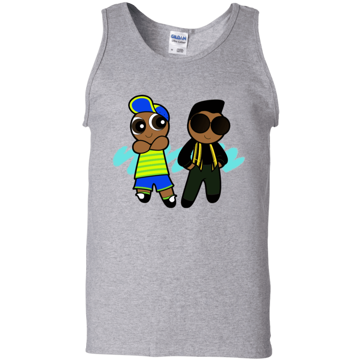 T-Shirts Sport Grey / S Puff Prince Men's Tank Top
