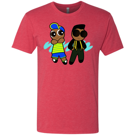 T-Shirts Vintage Red / S Puff Prince Men's Triblend T-Shirt