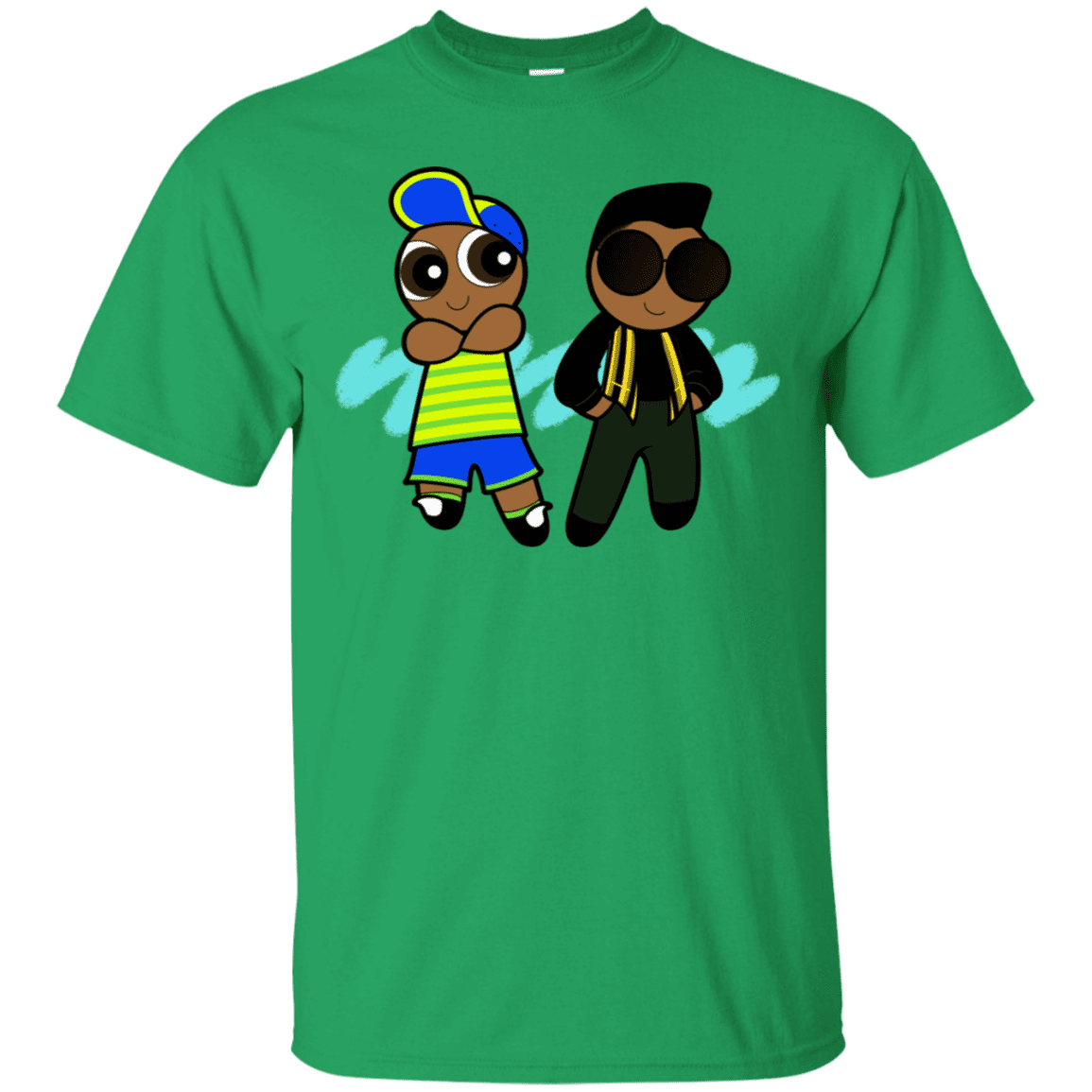 T-Shirts Irish Green / S Puff Prince T-Shirt