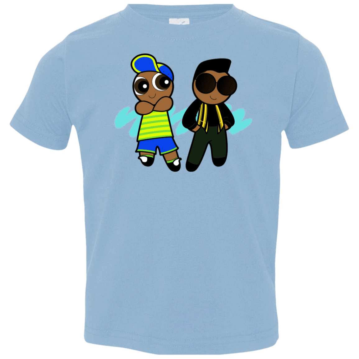 T-Shirts Light Blue / 2T Puff Prince Toddler Premium T-Shirt