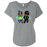 T-Shirts Premium Heather / X-Small Puff Prince Triblend Dolman Sleeve